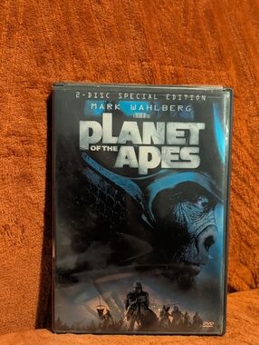 Planet of the Apes DVD - Blue & Black Cover (Mark Wahlberg)